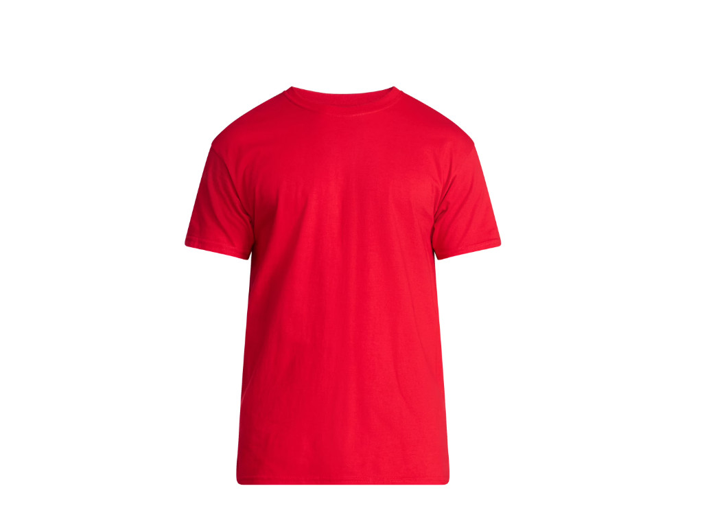 Athletic Works Men’s and Big Men’s Cotton Active Tee with Short Sleeves, Sizes