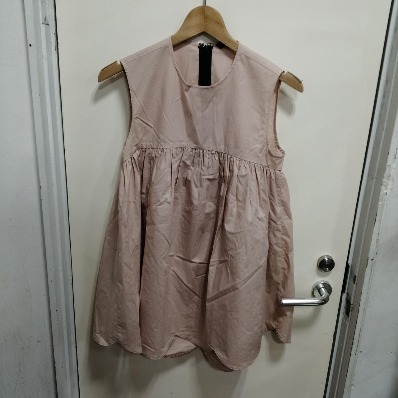 YOKO CHAN Pink Sleeveless Blouse, Women’s Size M, V-Neck, Comfortable