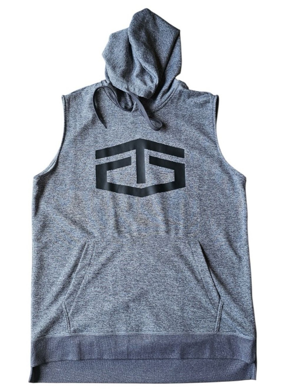 Tapout Sleeveless Hoodie Gray Athletic Gym Workout MMA Men’s Large