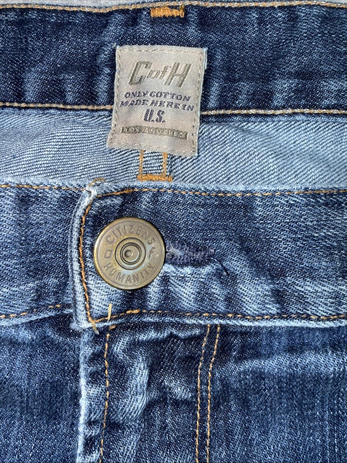 Citizens Of Humanity, C-OF-H Jagger Jeans Mens 40 Light Wash