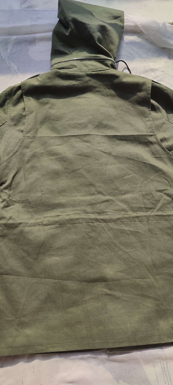 MENS JOHN RAMBO M65 FIRST BLOOD JACKET US ARMY FIELD COMBAT GREEN COTTON JACKET.