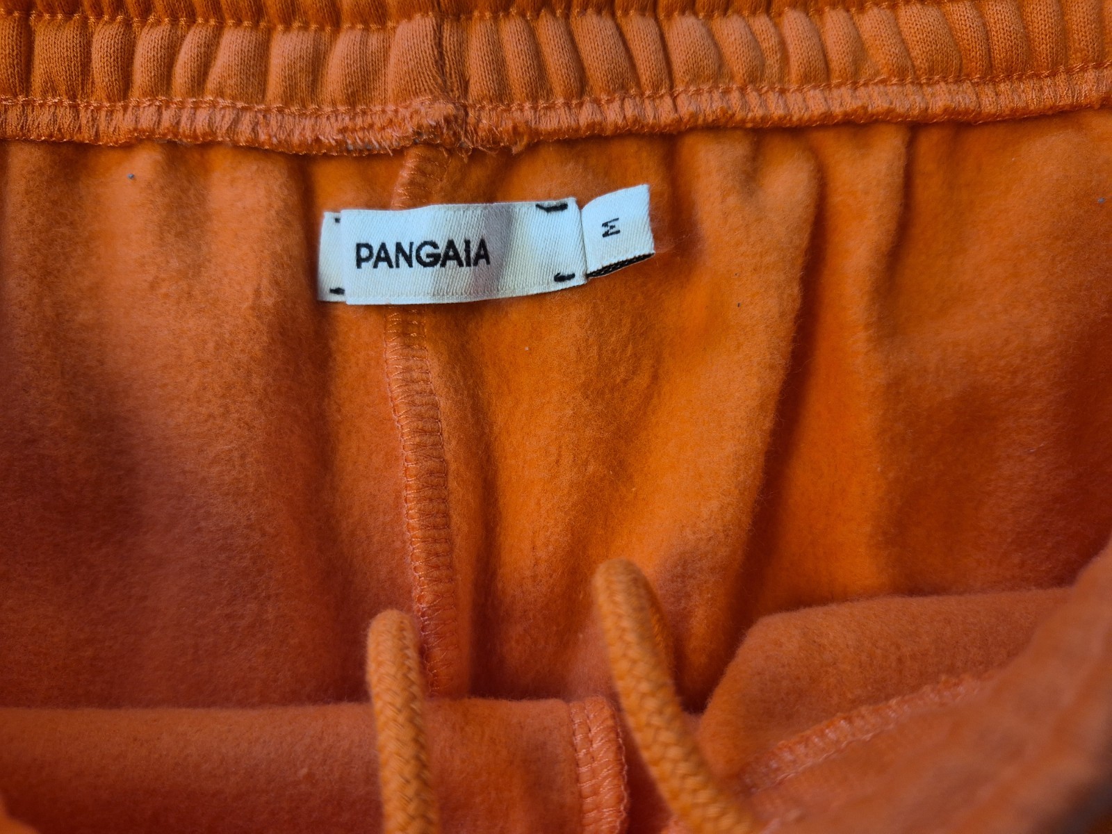 Pangaia Organic Cotton Sweatshirt and Track Pants Set Unisex Adult Medium Orange