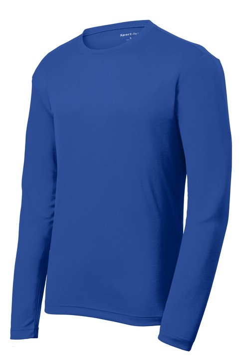 ST340LS Sport Tek PosiCharge Racermesh Long Sleeve tee Size M Overstock