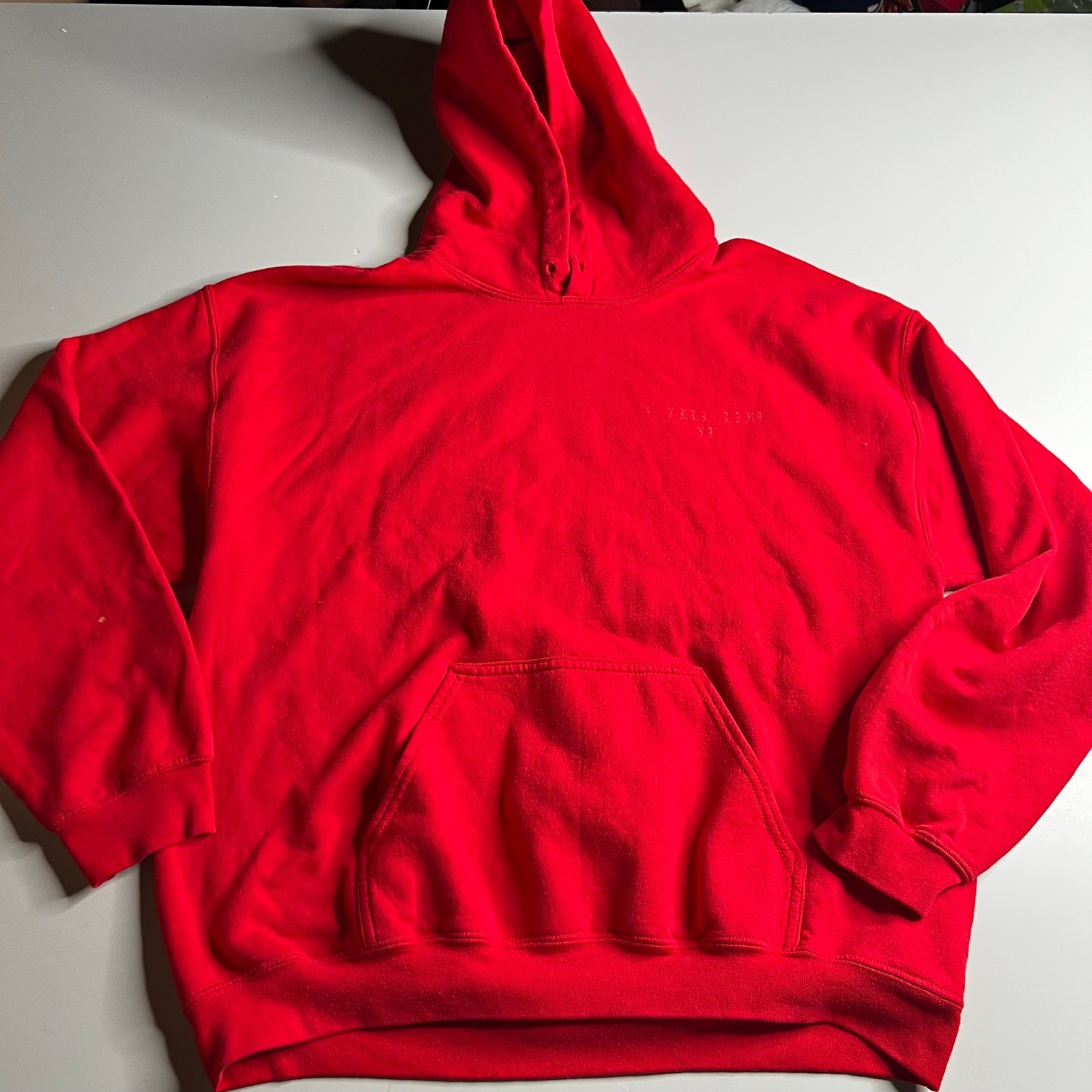 Kanye West I Feel Like Pablo Red Hoodie The Life Of Pablo Ye Merch Large