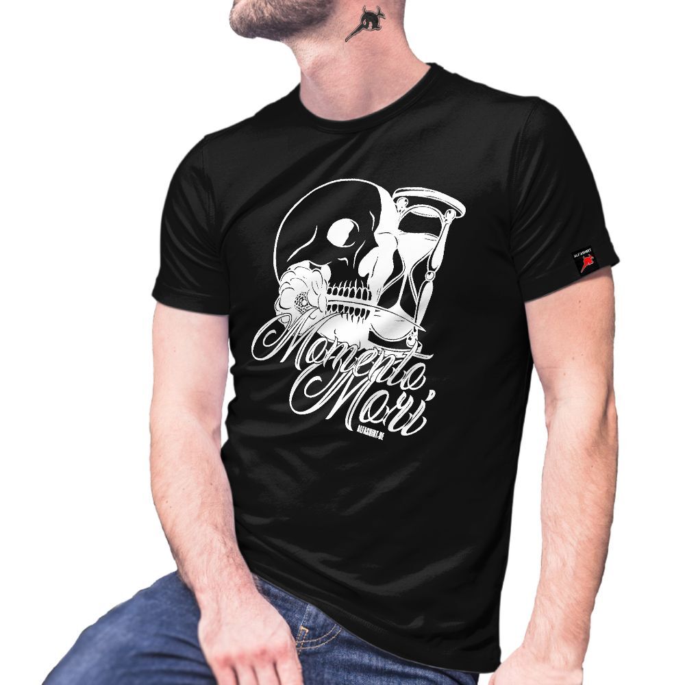 Momento Mori Love Mexico Skull Skull Hourglass Style Fashion T-Shirt #29045