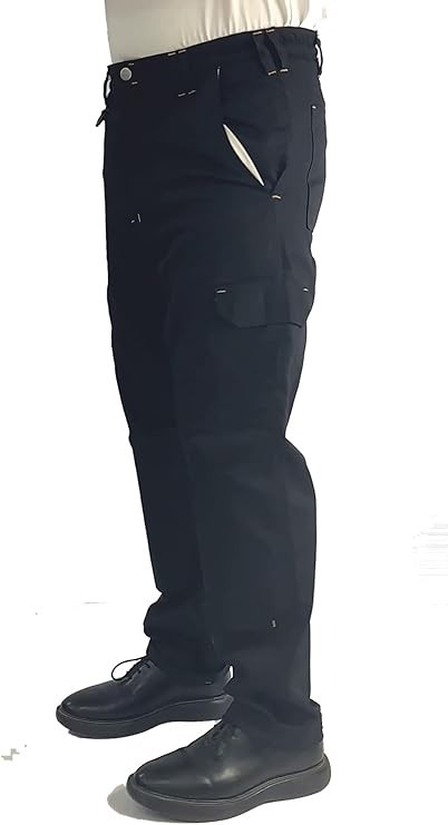 Mens Cargo Combat Work Trousers Work Pants WITH Knee Pad Pockets Size 28 to 42