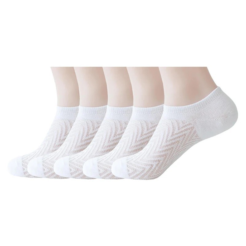 10Pack Men/Women Cotton Bamboo Socks No Show Ankle Low Cut Sport Nonslip Breathe