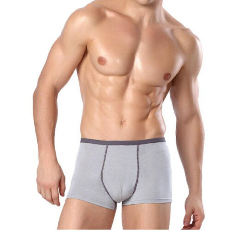 1 Pc Sexy Men Underwear Boxer Briefs Trunks Breathable Shorts Underpants