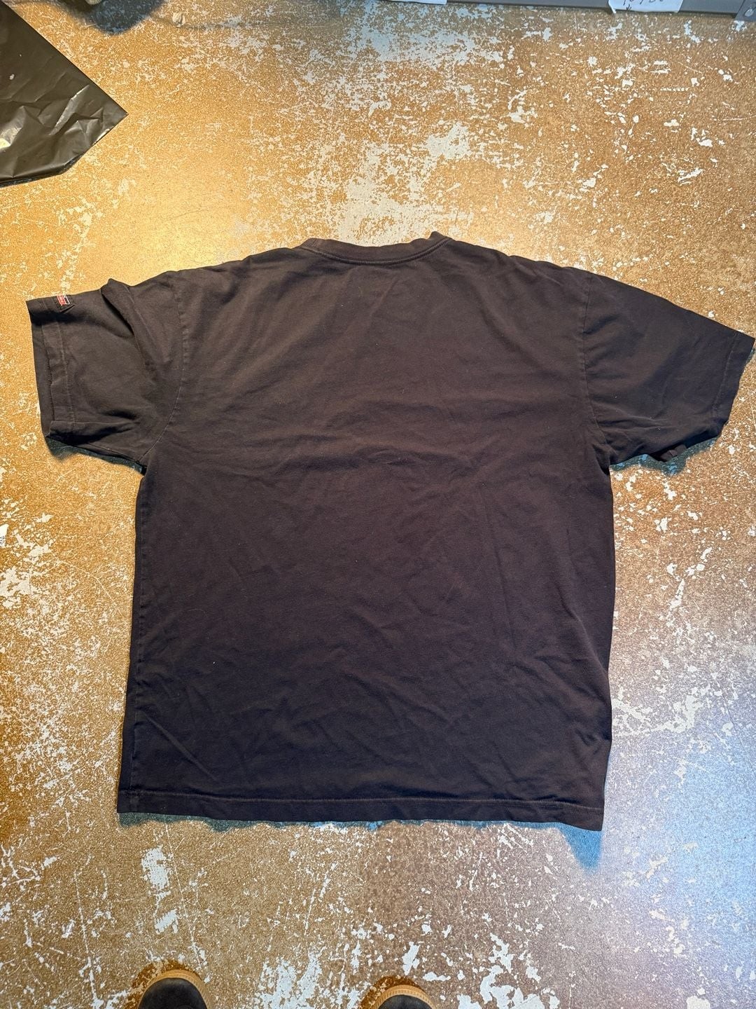Genuine Dickies Men’s Short Sleeve Crew Neck Pocket T-Shirt in Black, Size XL