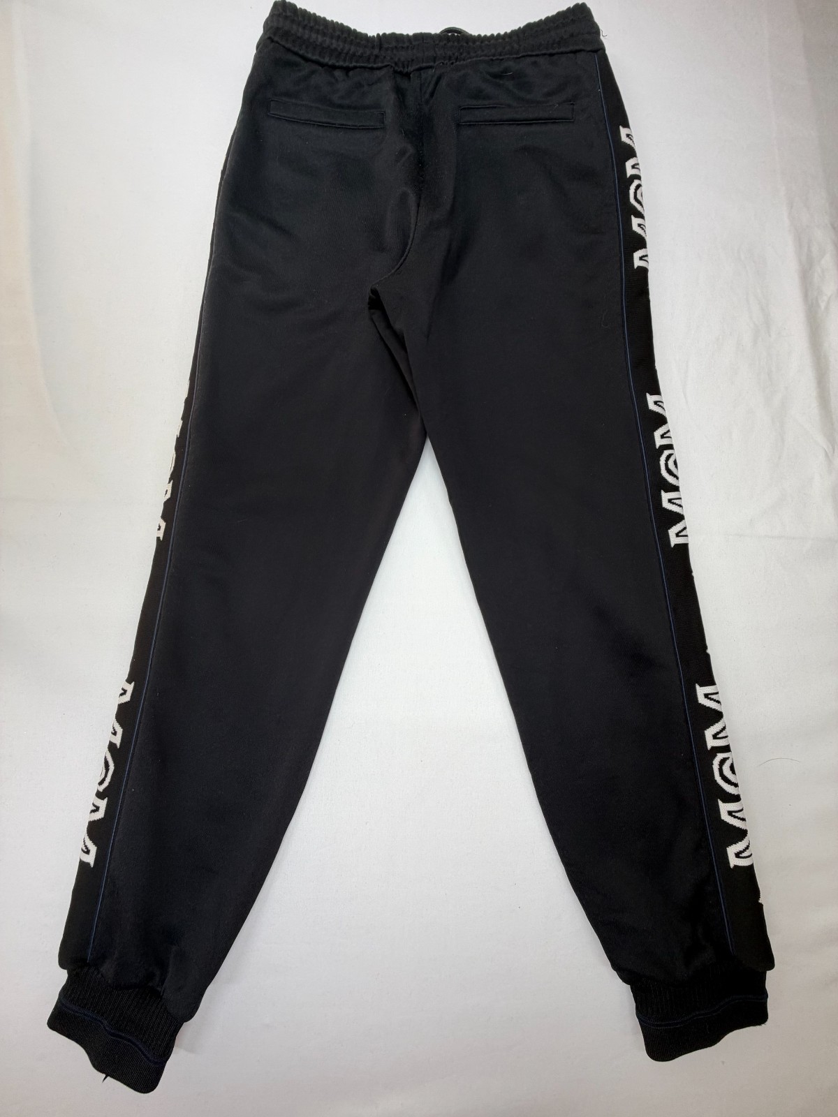 MCM Men’s Jogger Pants Drawstring Elastic Waist Athletic Pocket Size M Black