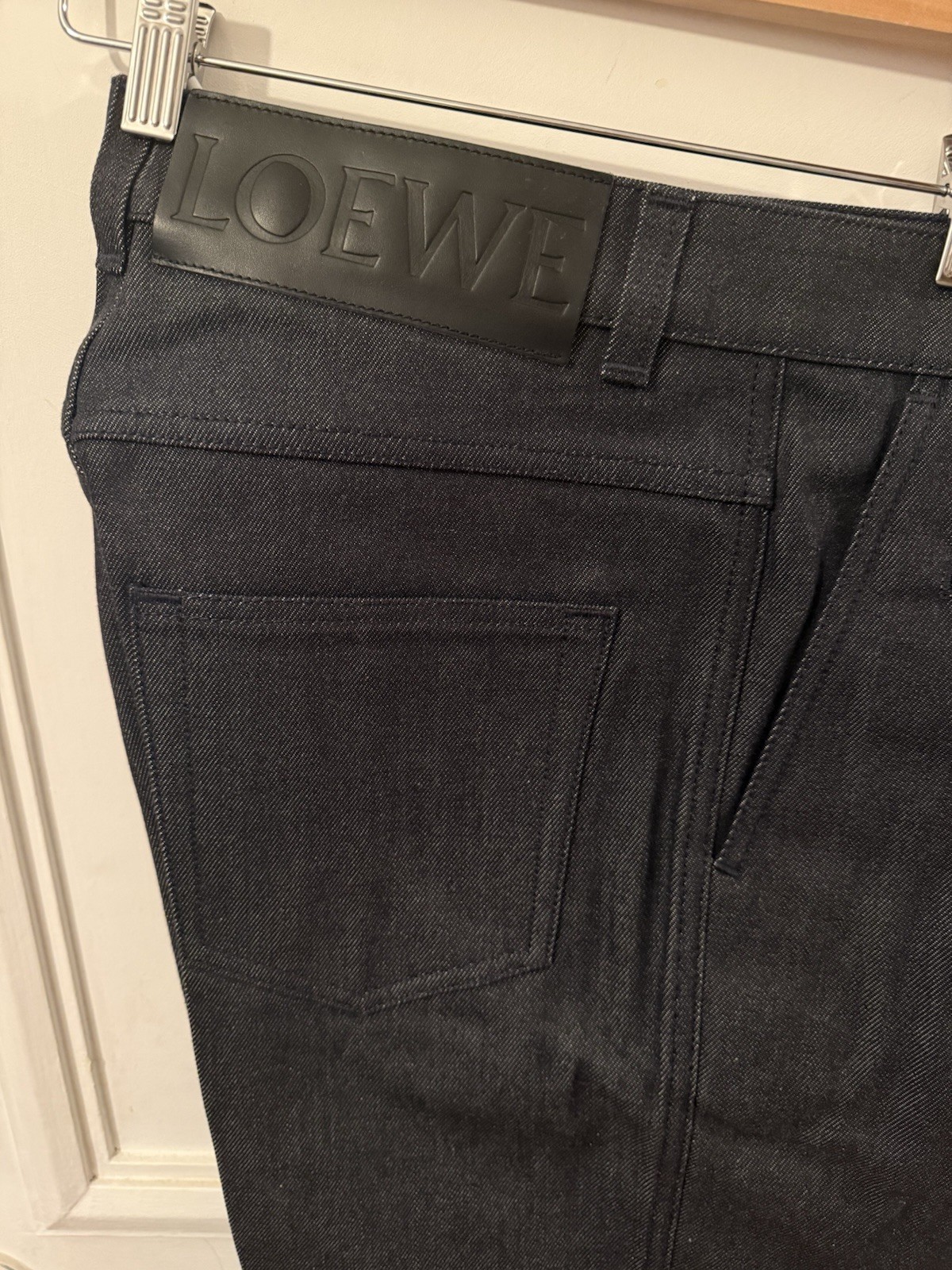 Loewe Fisherman Jeans SS15 First Edition In Dark Navy Size 38