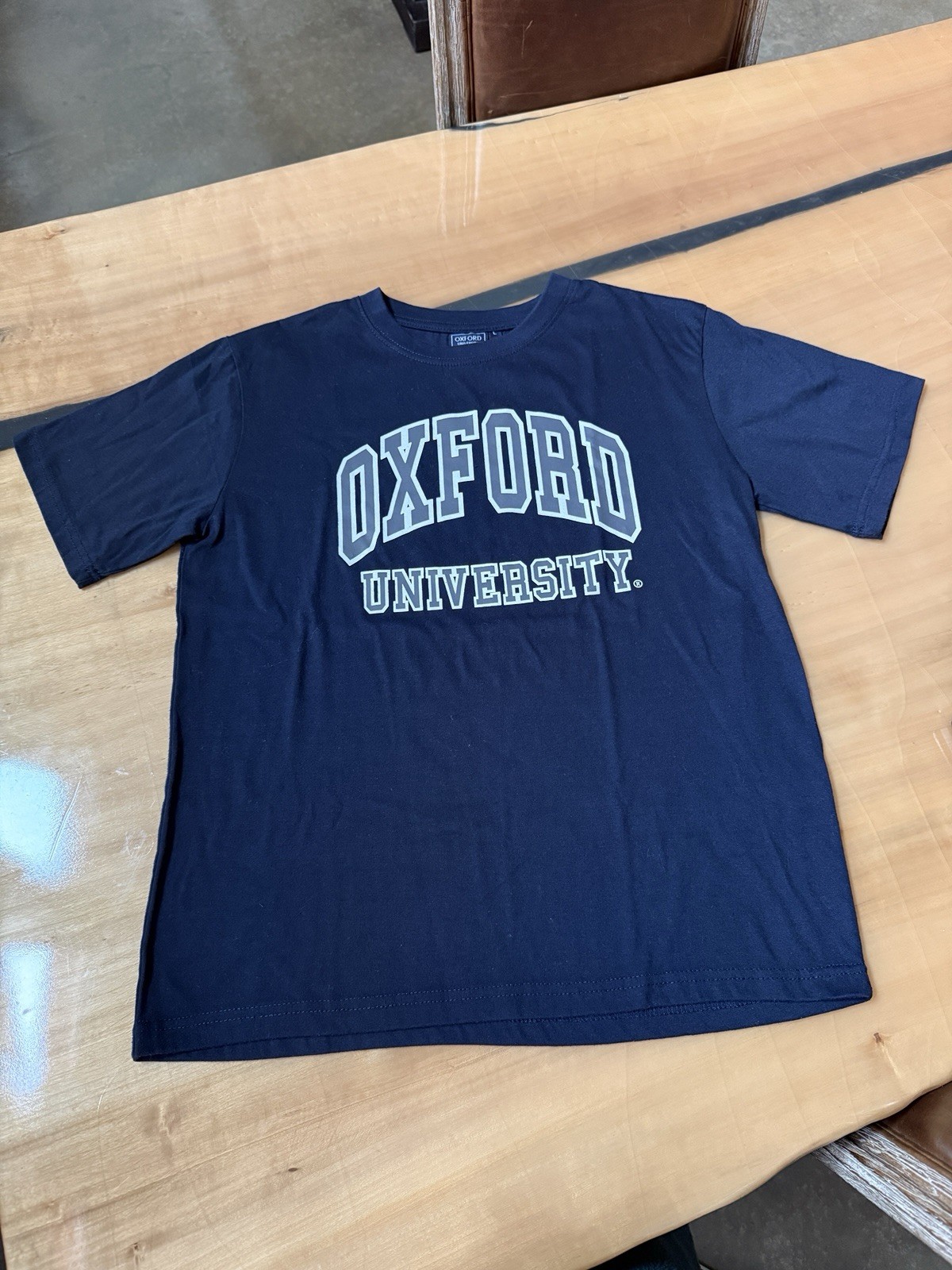 Oxford University T-shirt Size Adult L Authentic From Oxford Univ. StoreNavyUsed