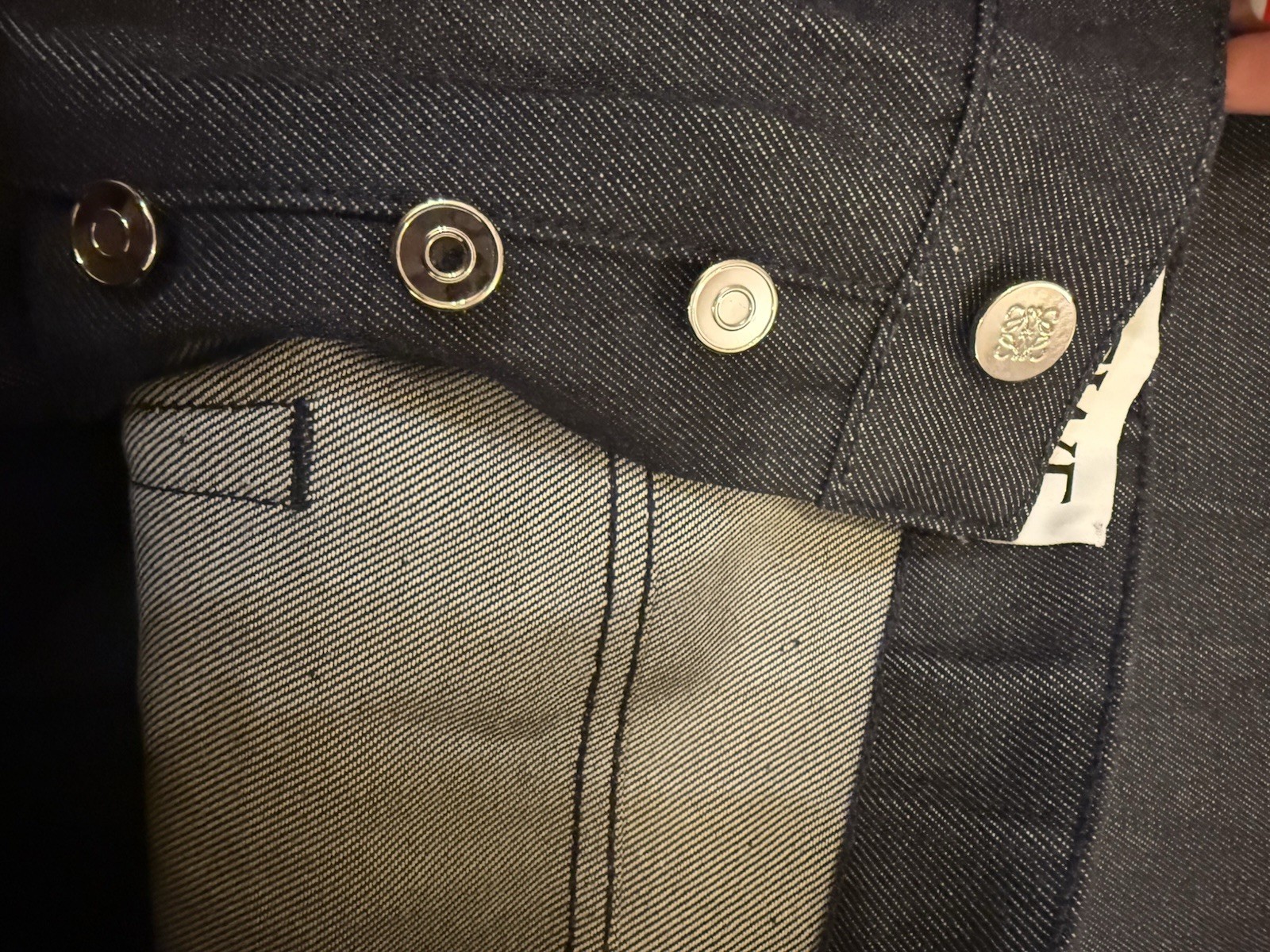 Loewe Fisherman Jeans SS15 First Edition In Dark Navy Size 38