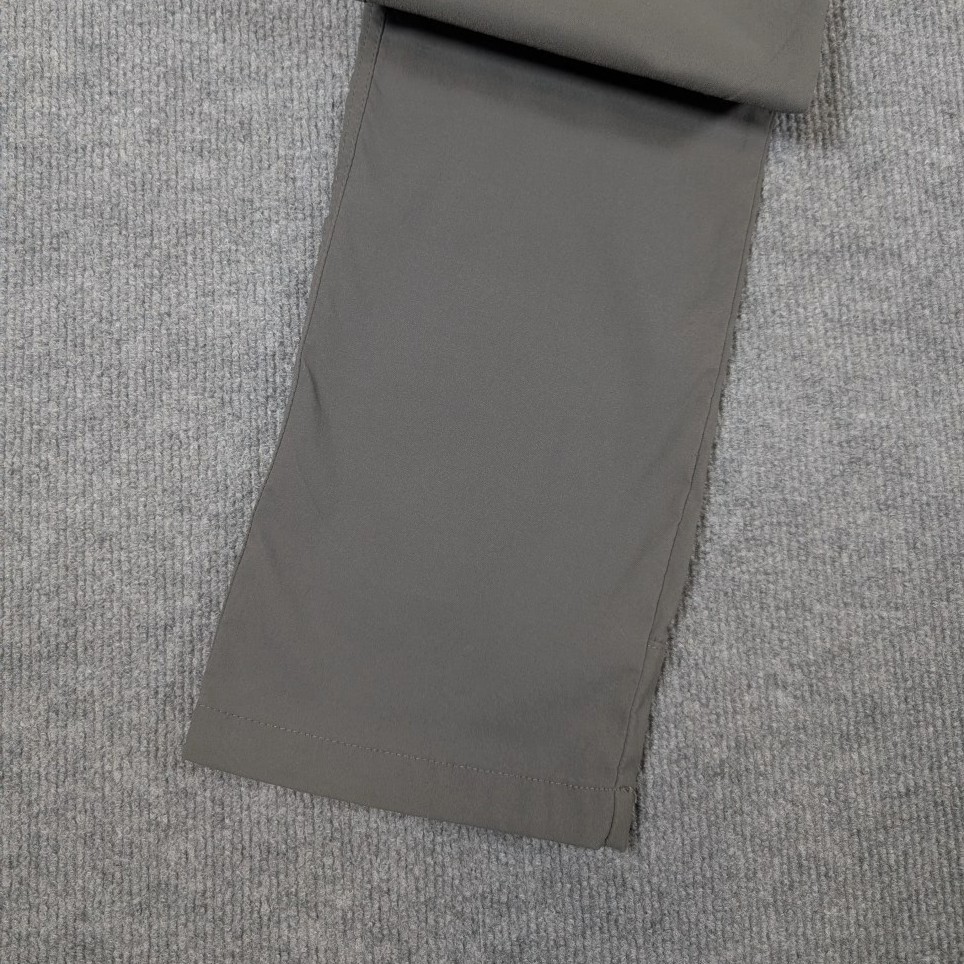 Wrangler ATG Tech Pants Mens 34×32 Gray Utility Hiking Outdoor Cargo Slack