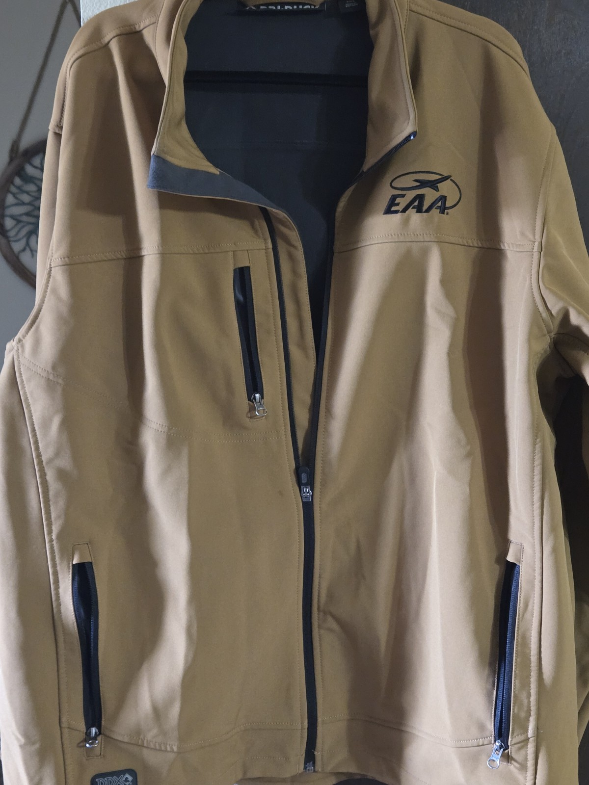 Oshkosh EAA DDX DRI-DUCK Brown Motion Softshell Jacket Men’s XXL All Weather