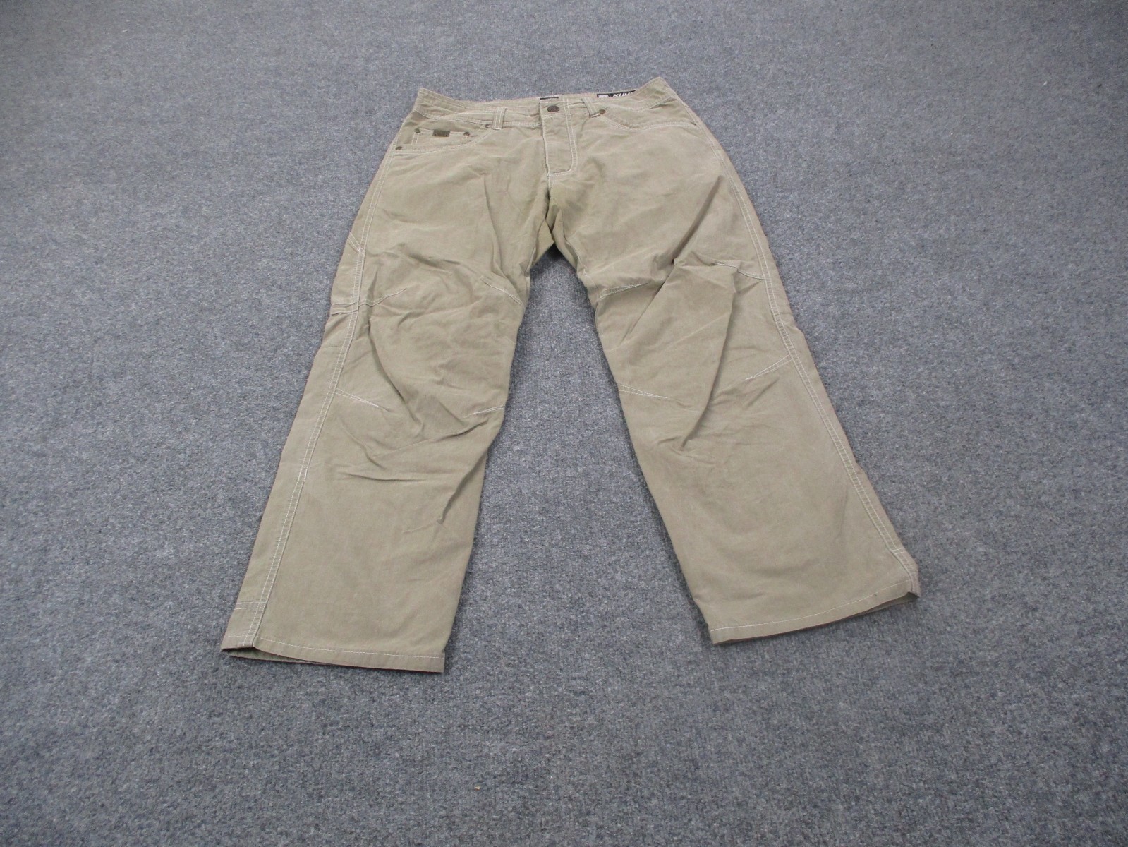 Kuhl Pants Mens 32 X 30 Beige Revolvr Rock Climbing Outdoor Hiking Utility