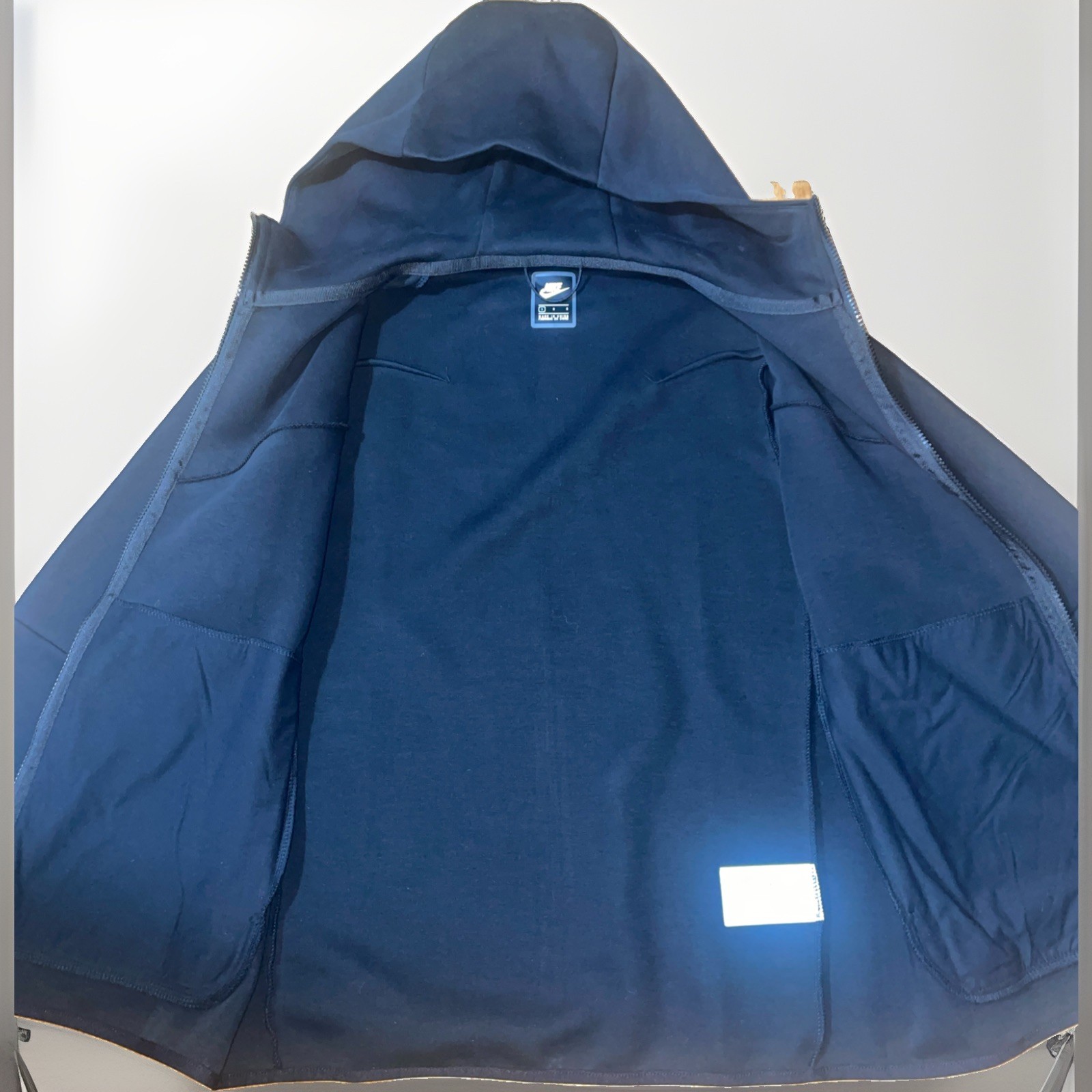 Nike Sportswear Tech Fleece Men’s Large Size Full Hoodie – Black (CU4489-010)