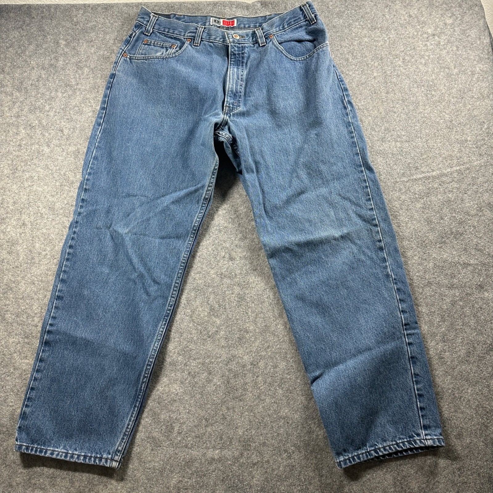Vtg Y2K Arizona Jeans Mens 36×30 (fits 32×29) Blue Loose Fit