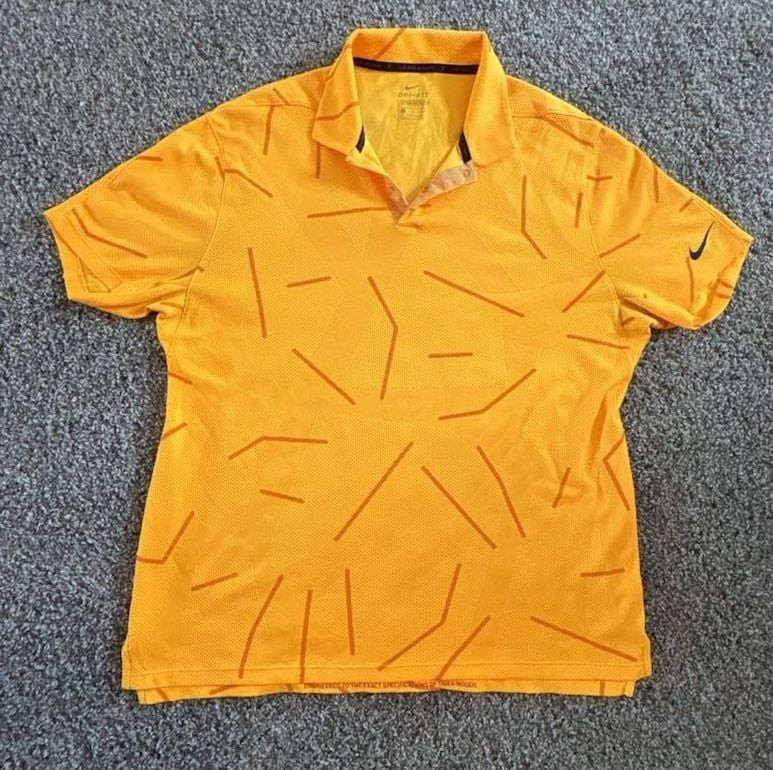 Nike Dri-FIT Tiger Woods Collection Course Jacquard Golf Polo Shirt