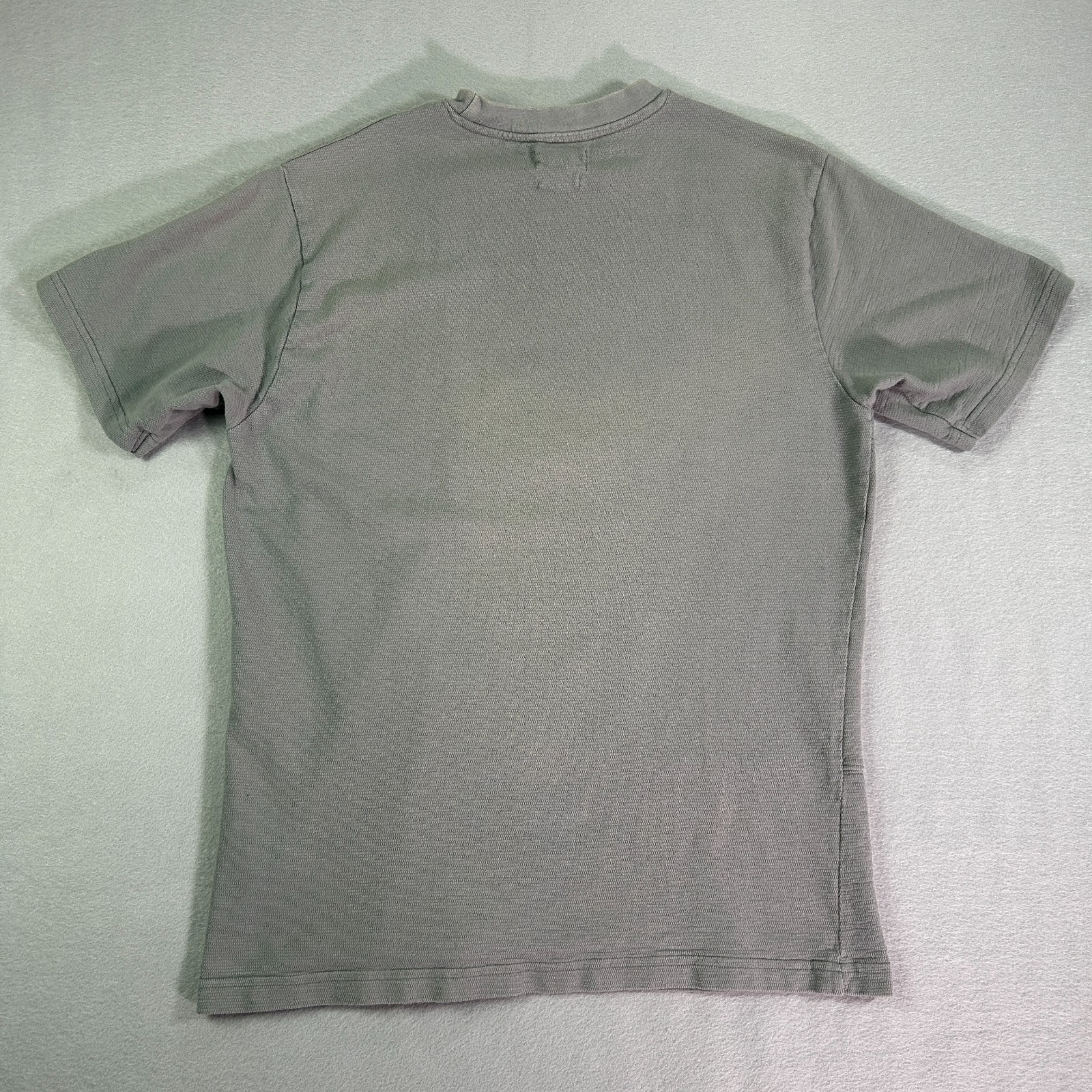 Public Supply Men’s Shirt Small Grey T-shirt Short Sleeve Heavyweight Relaxed