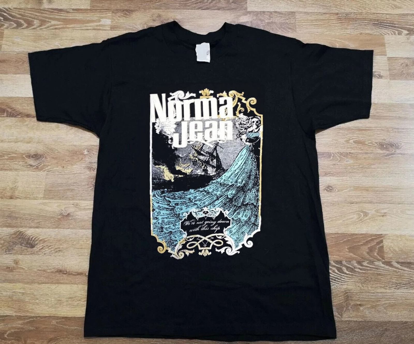 Norma Jean band tee, we’re not going down with this ship Shirt
